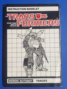 Transformers Instruction Booklet: Tracks - Picture 1 of 3