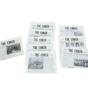 9 newsletter Coker Connellsville Pennsylvania Joint Sr High School 1960 - 1962 - Foto 1 di 6