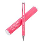Love Is Patient rosa stilvoller klassischer Stift in passender Geschenkbox - 1 Korinther