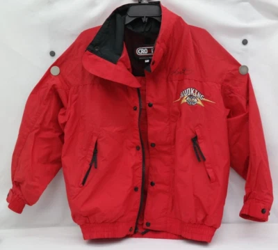 Jaqueta Budweiser Bud King assinada por Kenny Bernstein primeira a 300 mph tamanho G TF - Imagem 1 de 4