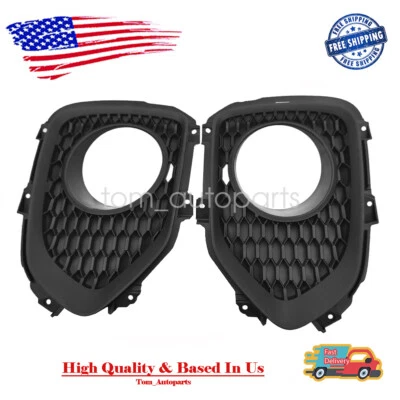 Pair Fog Light Cover Front Bumper Lamp Bezel For 2011 2012 2013 Kia Sorento Foto 1 de 4