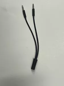 HyperX Headset 7'' Y Splitter/Adapter Audio Cable Headphones - Picture 1 of 3