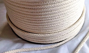 19 yardas 10/32 Algodón Welt Cable Tubo Costura Artesanía Hogar Decoración Macramé Tejido - Imagen 1 de 10