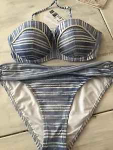 Bikini Watercult, Modern Mariner Bandeau NP 110 € - Bild 1 von 8