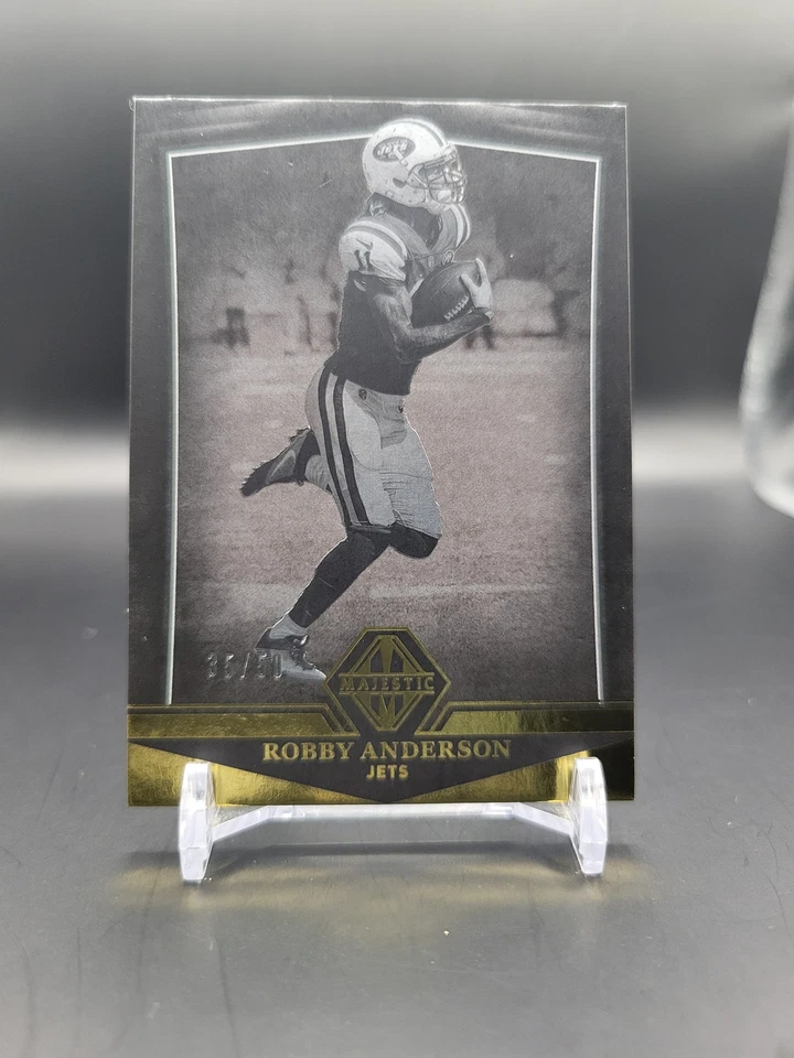 2018 Panini Majestic #76 Robby Anderson Gold #/50 - Image 1 of 2