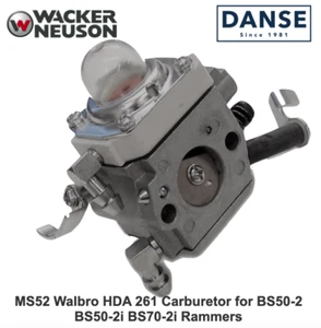 Carburador Wacker OEM MS52 Walbro HDA 261 para BS50-2 BS50-2i BS70-2i 5000175331 - Imagen 1 de 1
