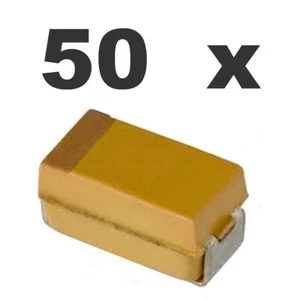10μF 6,3V 10% ( x 50 Stück ) AVX Tantal Kondensator TPSA106K006R1500 1206 - Bild 1 von 1