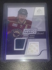 2008-09 SP GAME USED AUTHENTIC FABRICS DUAL #AF-KO MIKKO KOIVU