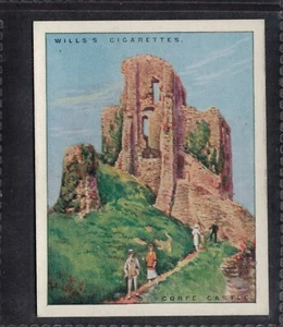 CORFE CASTLE - Tarjeta Tabaco Inglés 90+ Años #9 - Imagen 1 de 2