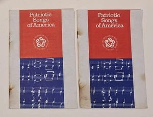 1956 “PATRIOTIC SONGS OF AMERICA" JOHN HANCOCK MUTUAL LIFE INSURANCE * 2 Copies - Picture 1 of 7