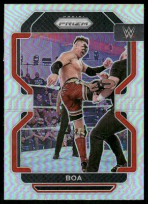 2022 Panini Prizm WWE Silver #126 Boa wrestling card - Image 1 of 2