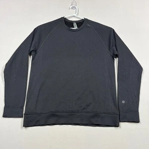 Lululemon Pullover Engineered Warmth Crew Neck Black Pullover Mens Large L - Bild 1 von 14