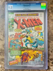 X-men King Size Annual #1 CGC 9.2 NM- 1970 Avengers Stranger Origin - Picture 1 of 4
