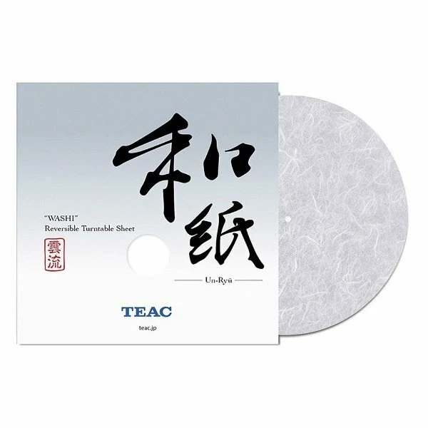 TEAC Washi Reversible DJ Turntable Sheet Mat 12 Inch Made of Japanese Paper