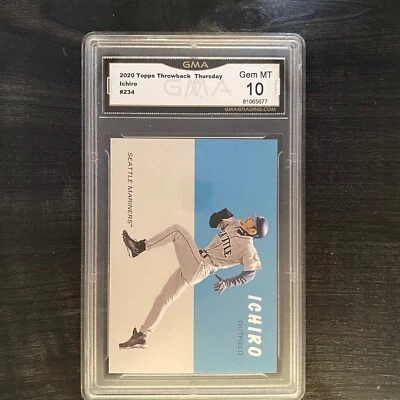 2020 #tbt Ichiro #234 1954 style GMA 10  Seattle Mariners Throwback Thursday - Image 1 of 2