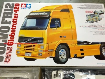 Tamiya 56312 1/14 EP RC Tractor Truck Kit Volvo FH12 Globetrotter 420 4X2 - Image 1 of 4