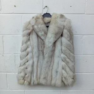 Real Fox Fur Saga Coat - Picture 1 of 18