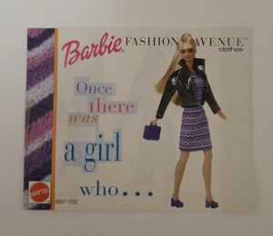 Barbie Fashion Avenue Kleiderheft 1999 - Bild 1 von 3