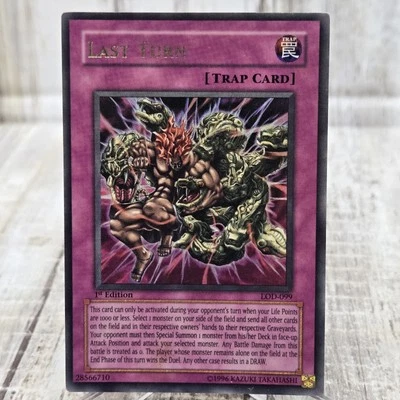Last Turn LOD-099 Ultra Rare Yu-Gi-Oh Yugioh - Image 1 of 4