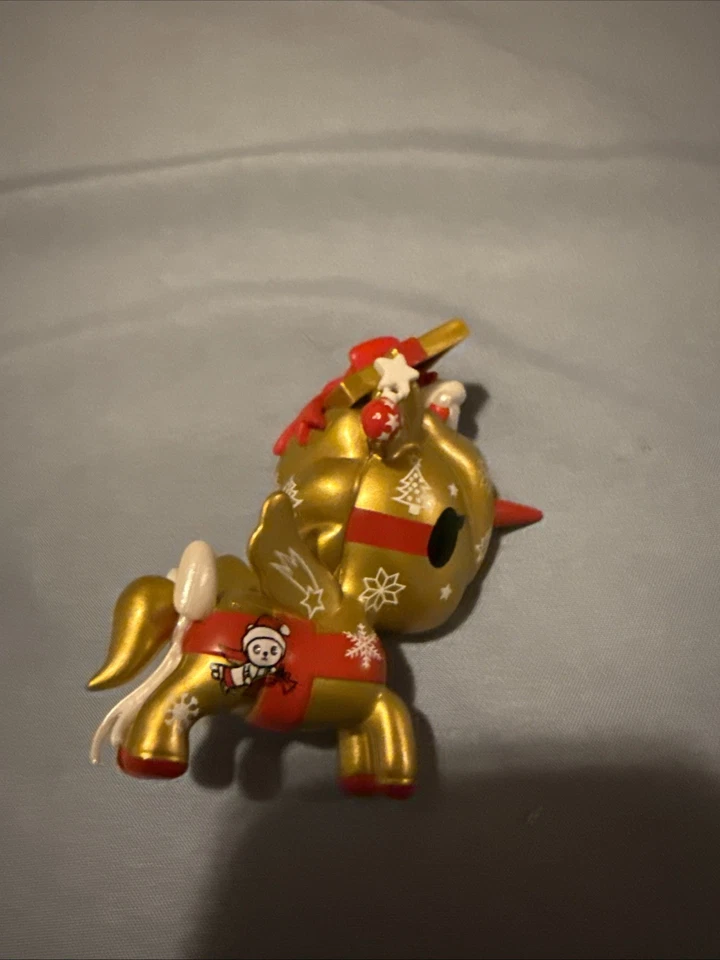 Tokidoki Holiday Unicorno Series 3 Ribbons Collectible Vinyl Figure - Image 1 of 3