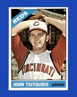 1966 Topps Set-Break # 12 John Tsitouris EX-EXMINT *GMCARDS* - Image 1 of 2