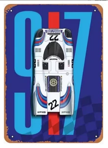 Vintage Motorsport Racing Metal Tin Sign Retro Wall Decor 20x30cm Free Post - Picture 1 of 2