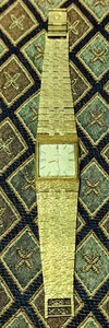 Vintage 1976 Omega Gold Plated Watch - Picture 1 of 6