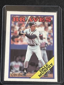 1988 Topps Dale Murphy Baseball Card #90 FREE SHIPPING - Foto 1 di 2