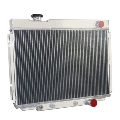 Fits 1964~1966 Ford Galaxie 500 4.7L/4.3L 5.8L V8 MT 4 Row Aluminum Radiator Foto 1 de 4
