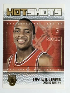 2002-03 Fleer Hot Shots Hot Shots Inserts #6 Jay Williams - Picture 1 of 2