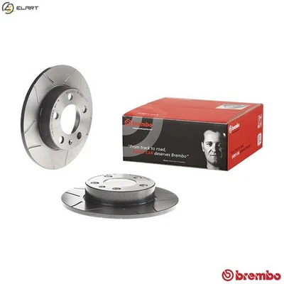 2x BRAKE DISC 08.7165.75 FOR SKODA OCTAVIA/Combi ROOMSTER/Praktik FABIA/II/III - Image 1 of 4