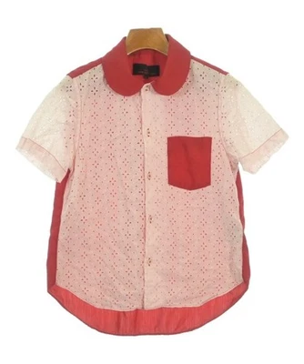 tricot COMME des GARCONS Casual Shirts PinkxRed S 2200606410144 — 第 1/4 张图片
