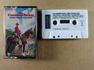 The Canadian Brass More Greatest Hits RCA Victor  CrO2 Cassette - Imagen 1 de 1