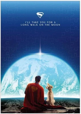 Rompecabezas Tenyo (Tenyo) [Hecho en Japón] 108 piezas SUPERMAN (18,2x25,7 cm) B-1 Foto 1 de 4