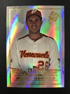 2013 Topps Tribute WBC #31 Miguel Montero Venezuela - Picture 1 of 2