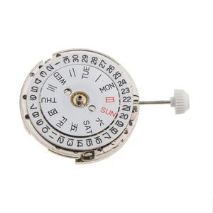 Metal Double Calendar Automatic Watch Movement Repair Parts For Miyota 8205 F - Picture 1 of 16