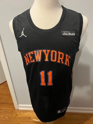 Camiseta New York Knicks Jalen Brunson Edición Declaración Color Negro Talla 50 Foto 1 de 4