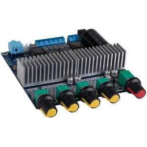TPS3116D2 Class D 2.1 Bluetooth 4.0 Amplfier Board 2 x 50W + 100W with Filter an - Picture 1 of 3