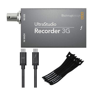 Blackmagic Design UltraStudio Recorder 3G Capture Device bundle