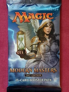 Magic The Gathering MODERN MASTERS 2017 MM3 New Sealed Booster Pack MTG - Picture 1 of 4