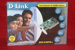 D-Link DFE-530TX+ 10/100 Mbps Fast Ethernet PCI Adapter. - Picture 1 of 4