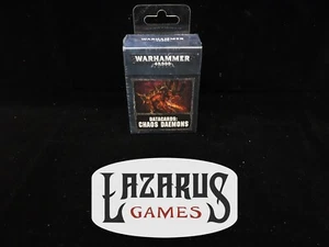 Warhammer 40k, Fantasy, & AoS Chaos Daemons - 8th Edition Datacards (oop) - Picture 1 of 4