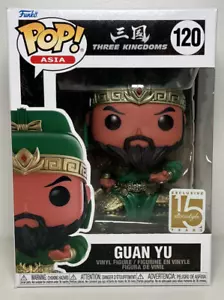 Three Kingdoms #120 Guan Yu Funko Pop! Guerrero dinástico P/P exclusivo de Asia como nuevo - Imagen 1 de 6