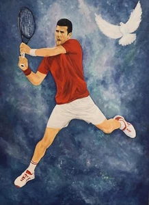 Acrylic painting on canvas large original - Picture 1 of 1