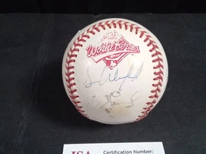 1992 World Series Toronto Blue Jays Signed Baseball Team  JSA BB # - Picture 1 of 10
