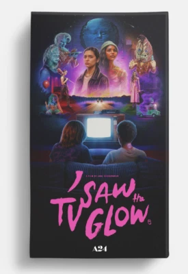 A24 I Saw the TV Glow Limited Edition VHS With 4 Collectible Cards In Hand New - Image 1 of 4