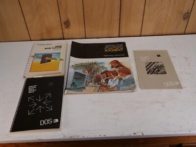 Lote De Colección De Libros, Manuales, Revistas, Medios Para Computadora Atari 400/800, 800XL Foto 1 de 4