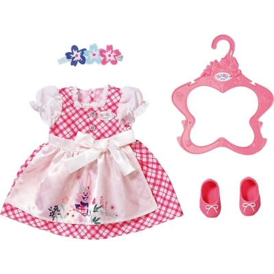 ZAPF CREATION Zapf 833896 BABY born Mode - Dirndl 43cm NEUHEIT 2022 OVP,