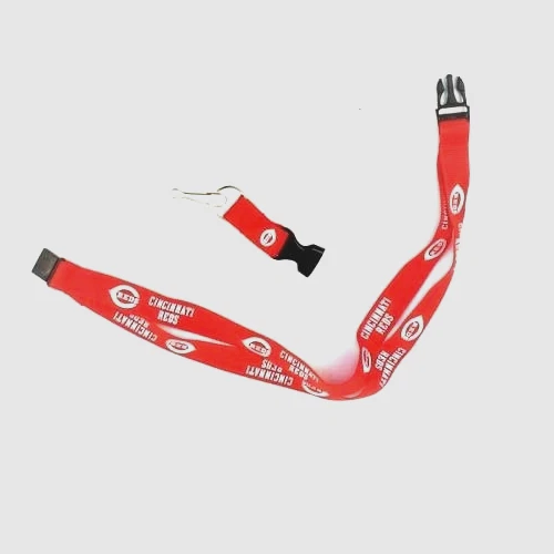 MLB Cincinnati Reds Lanyard Keychain With Detachable Buckle Licensed New - Image 1 of 1