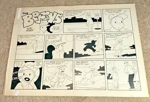 November 20, 1960 Original THE BERRYS Sunday Comic Strip Cartoon Carl Grubert - Picture 1 of 8
